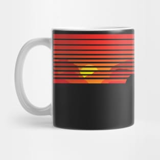 Retro Energy Stripes Mug